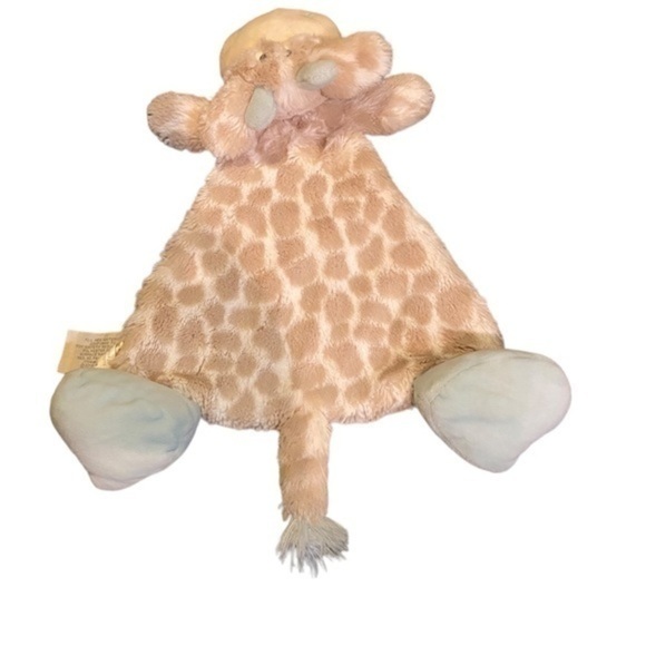 DEMDACO Nat & Jules Giraffe Lovey Light Blue- Good Pre-Loved Condition​​​ - Picture 5 of 7